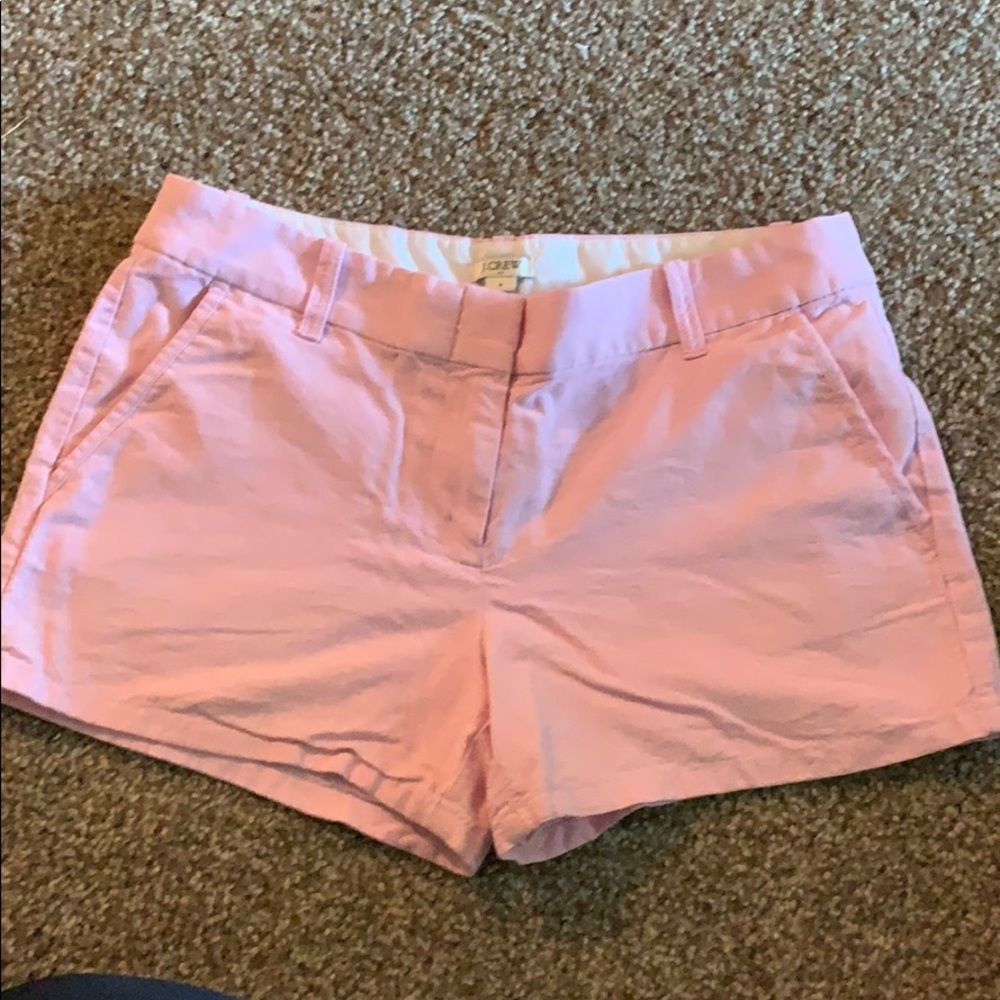 J Crew babydoll pink shorts size 6